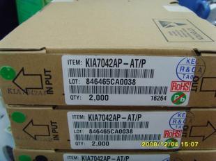 KEC三极管KIA7042AP-AT/P产品供应与代理服务概述